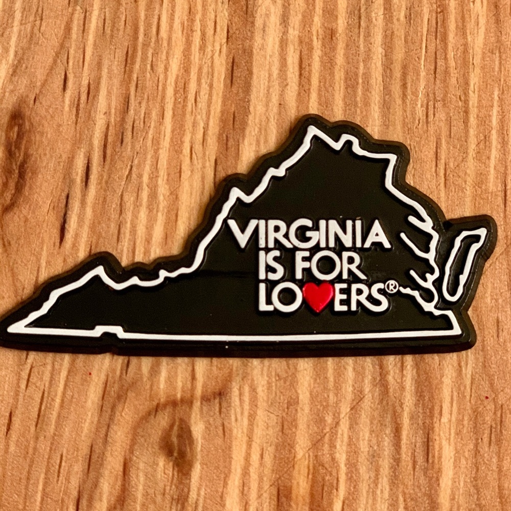 Virginia is for Lovers Magnets - 9 pieces